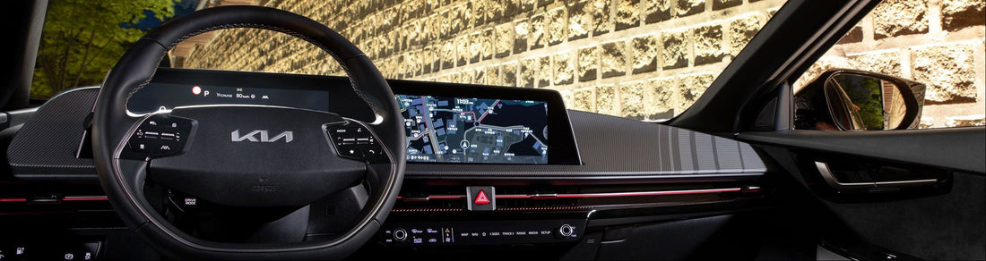 kia interior with wireless carplay working because of installed motorys wireless carplay adapter