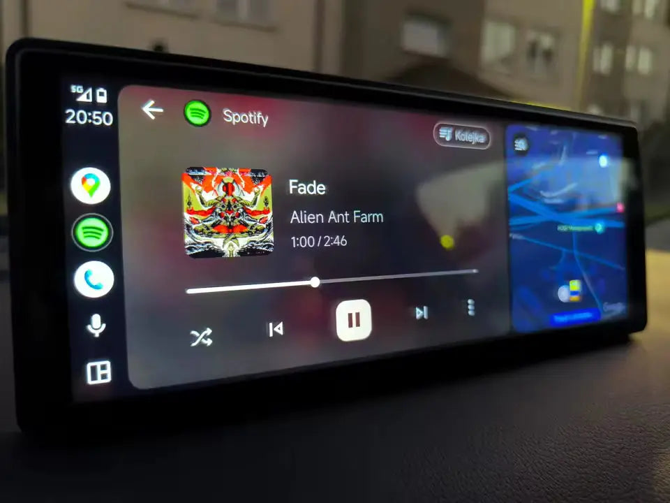 Portable Wireless CarPlay & Android Auto Screen Motorys